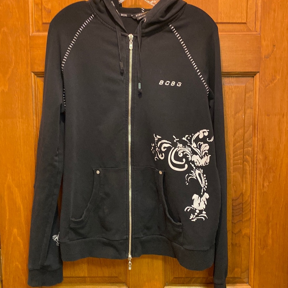 BCBG Maxazria black hoodie